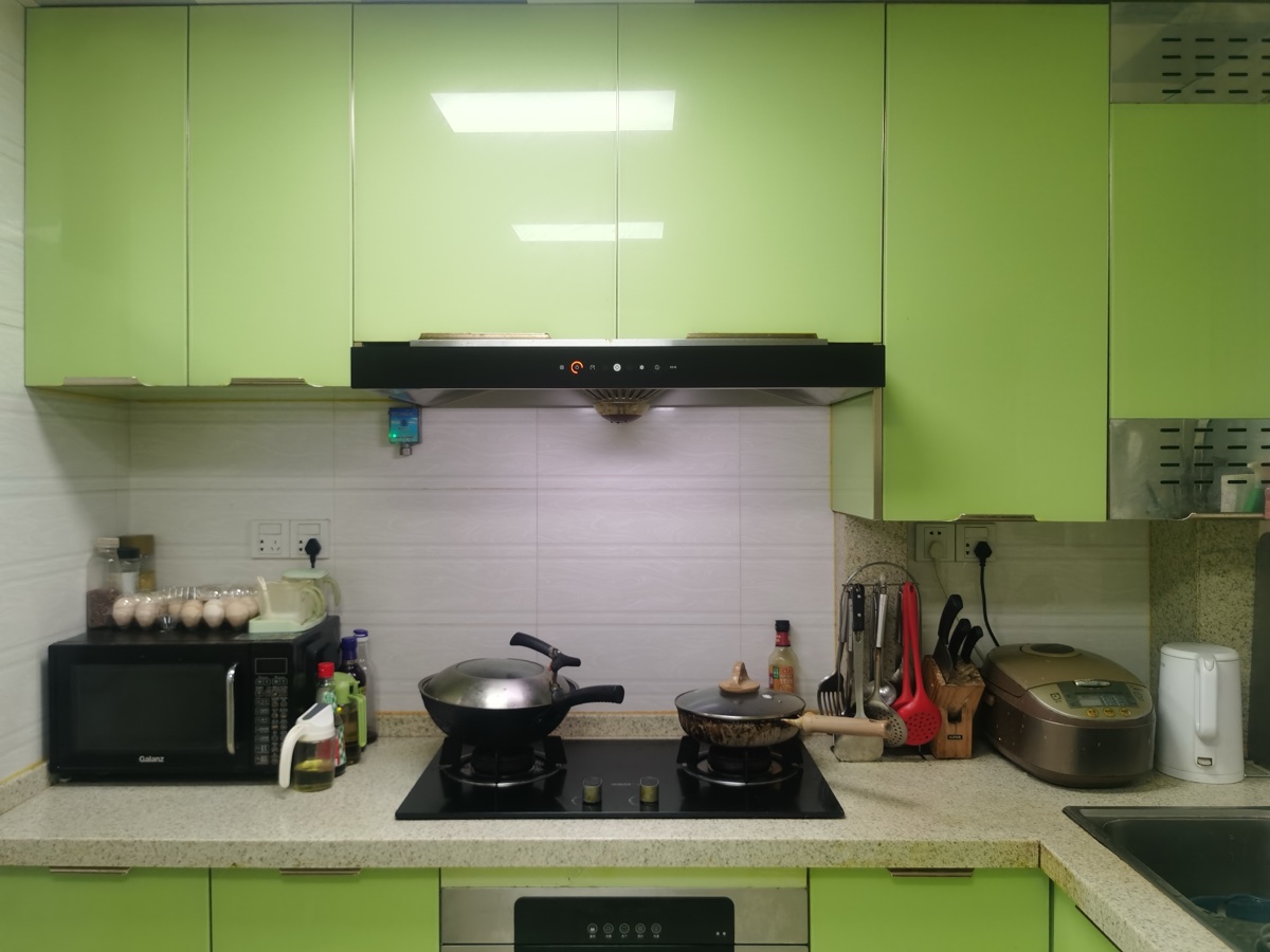 餐饮门店厨房创玑燃气安全系统安装全景